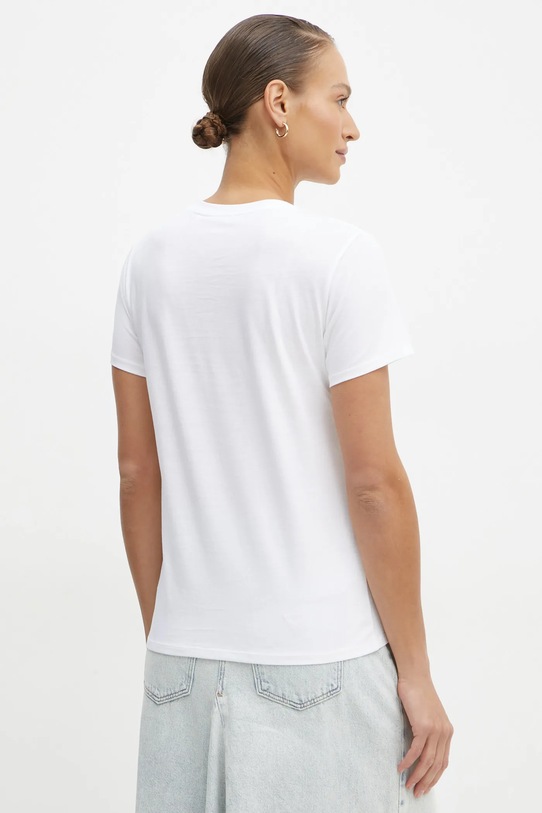 Îmbrăcăminte Guess tricou din bumbac W5RI08.K9RM1 alb