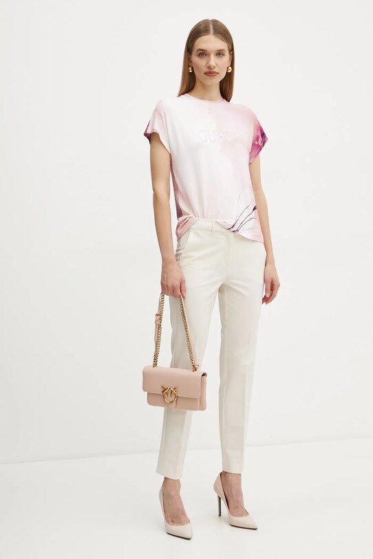 Футболка Guess W5RI09.K68D2 рожевий SS25