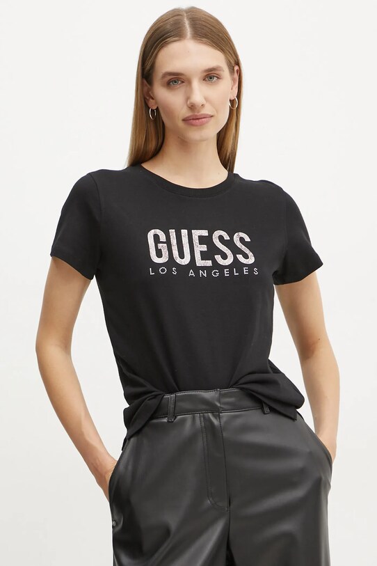 Футболка Guess чёрный W5RI19.I3Z14