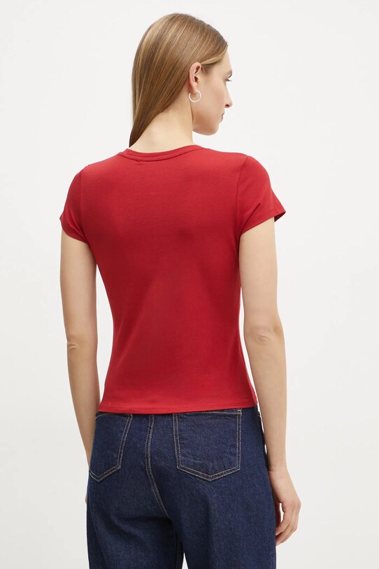 Îmbrăcăminte Guess tricou W5RI23.K49A1 rosu