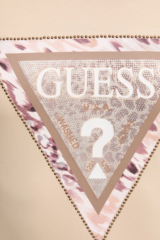 Футболка Guess бежевый W5RI22.J1314
