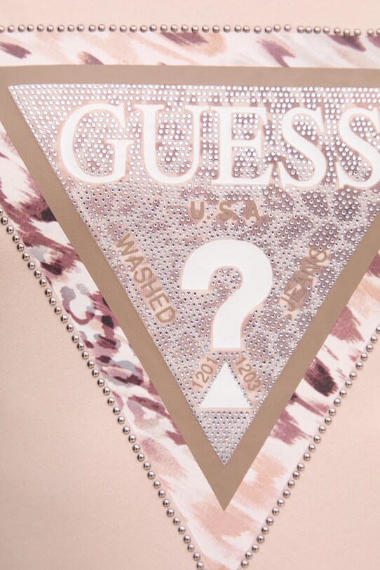 Футболка Guess рожевий W5RI22.J1314