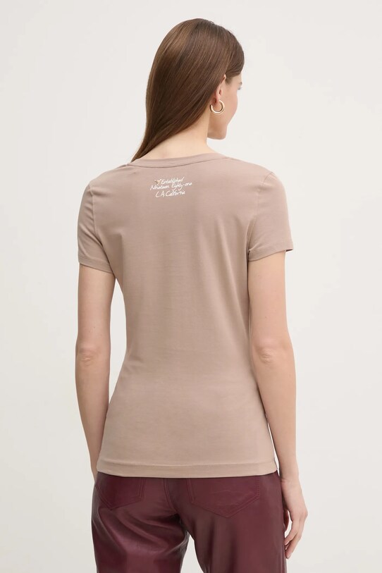 Majica kratkih rukava Guess W5RI22.J1314 smeđa SS25