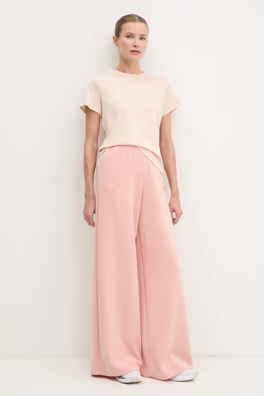 Guess tricou din bumbac GELSEY V5RI14.KCOI1 bej SS25