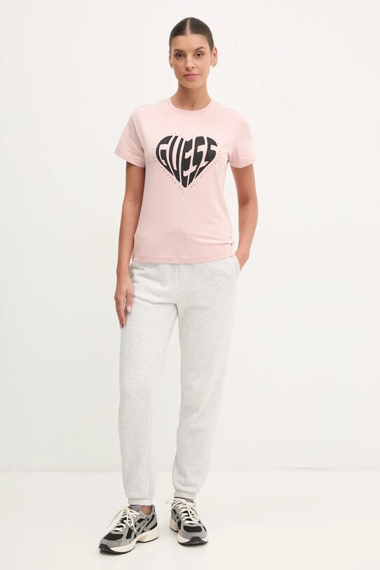 Футболка Guess JULIA V5RI08.J1314 оранжевый SS25