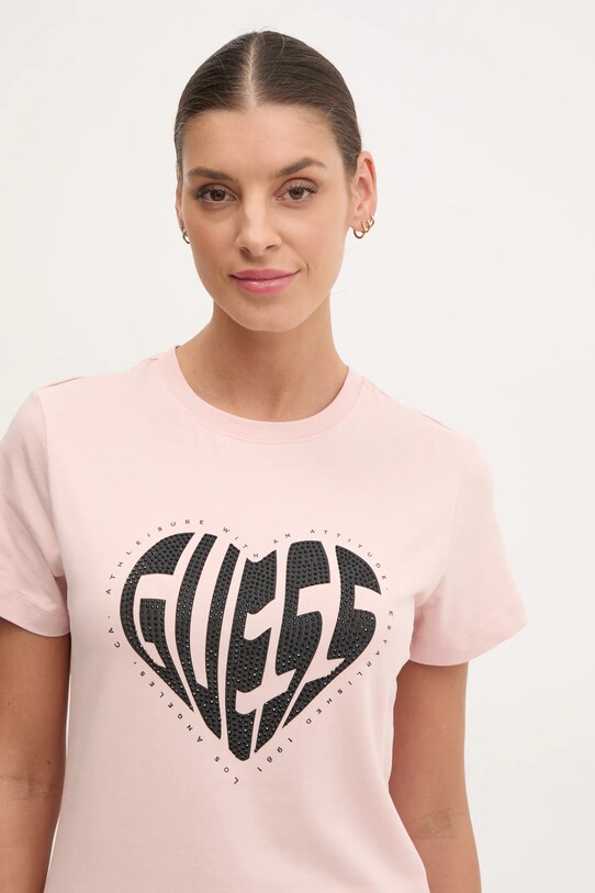 Футболка Guess JULIA оранжевый V5RI08.J1314