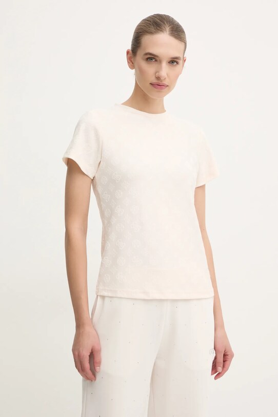 Футболка Guess MONICA regular бежевый V5RI02.KCLG2
