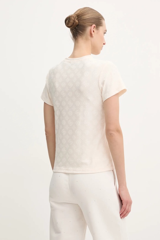 Îmbrăcăminte Guess tricou MONICA V5RI02.KCLG2 bej