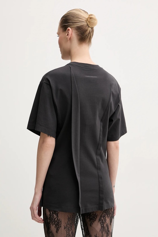 Дрехи Памучна тениска MM6 Maison Margiela S52GC0328 черен