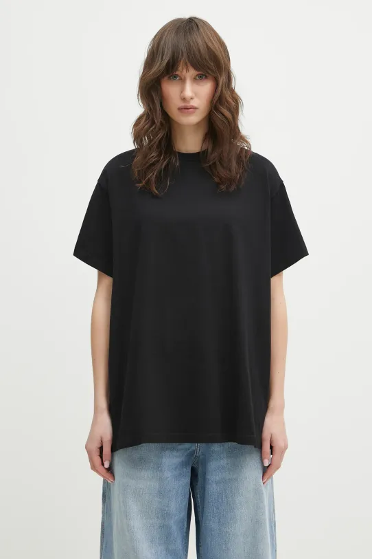 MM6 Maison Margiela cotton t-shirt regular black S52GC0333