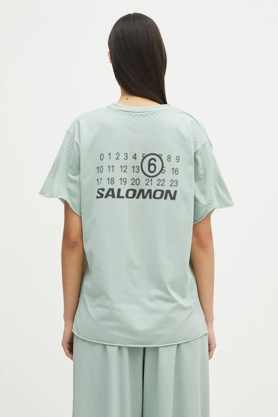 Abbigliamento MM6 Maison Margiela t-shirt S52GC0345 turchese