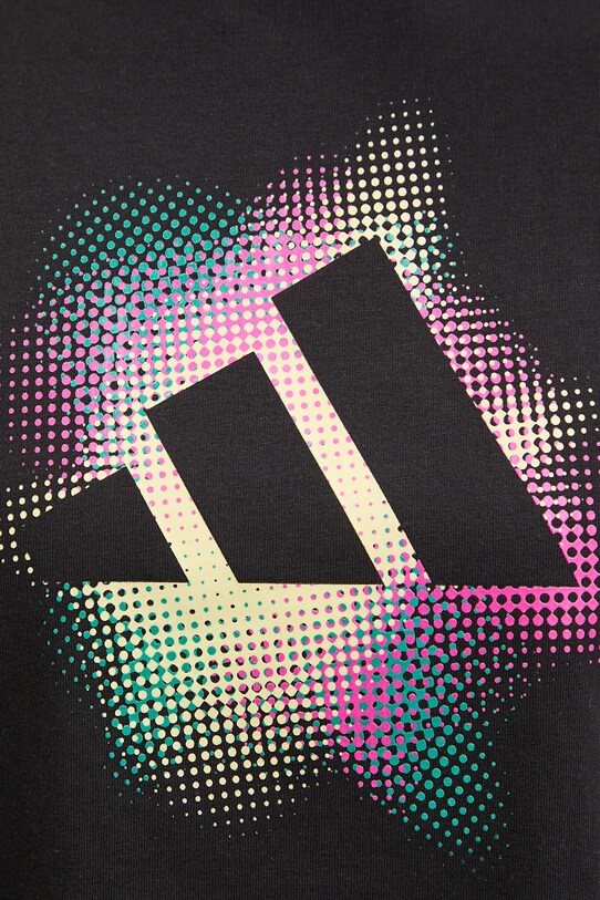 adidas tricou din bumbac W C DANCE T JJ4133 negru