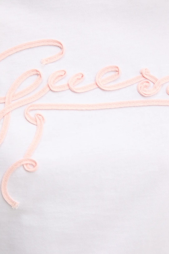 Guess t-shirt bawełniany MISTY V5RI15.I3Z14 biały