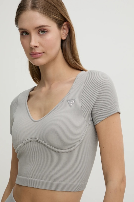 Футболка Guess MARTINA slim сірий V5RP06.Z3KH0