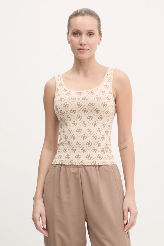 Top Guess AURLIE slim béžová V5RP04.Z3LF0