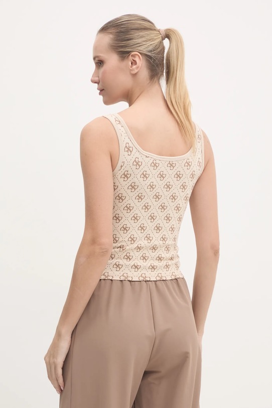 Oblečenie Top Guess AURLIE V5RP04.Z3LF0 béžová