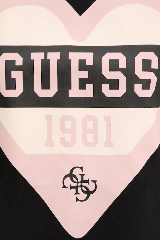 Bavlněné tričko Guess MONICA V5RI01.I3Z14 černá