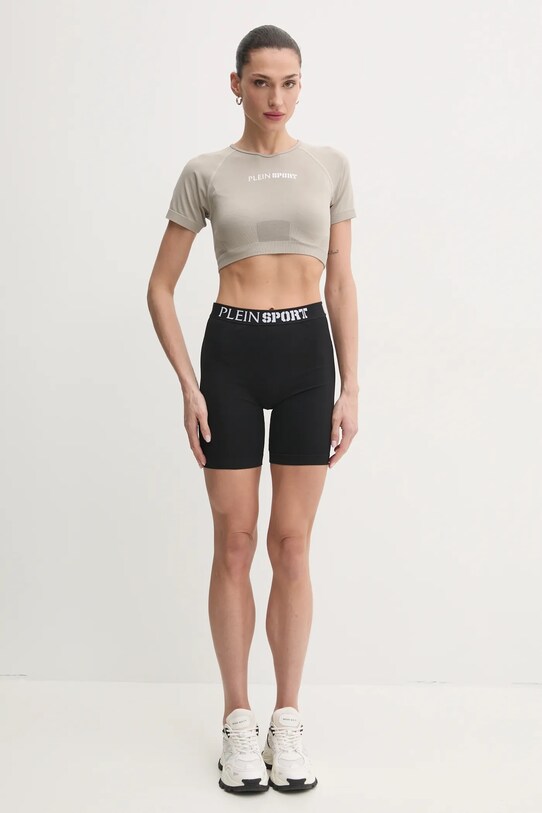 PLEIN SPORT tricou SAEC.WTK3566.STE003N bej SS25
