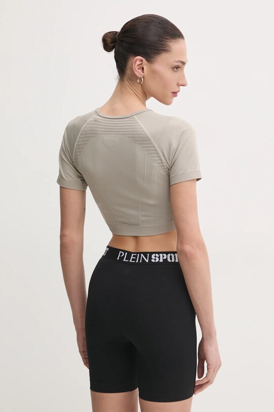 Îmbrăcăminte PLEIN SPORT tricou SAEC.WTK3566.STE003N bej