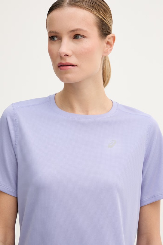 Asics t-shirt do biegania Core fioletowy 2012D170