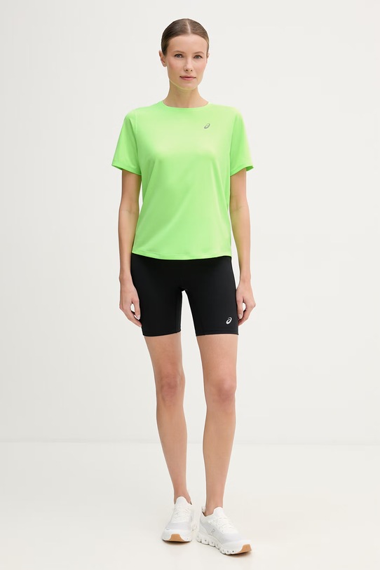 Asics t-shirt do biegania Core 2012D170 zielony SS26