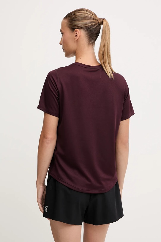 Odzież Asics t-shirt do biegania Core 2012D170 bordowy