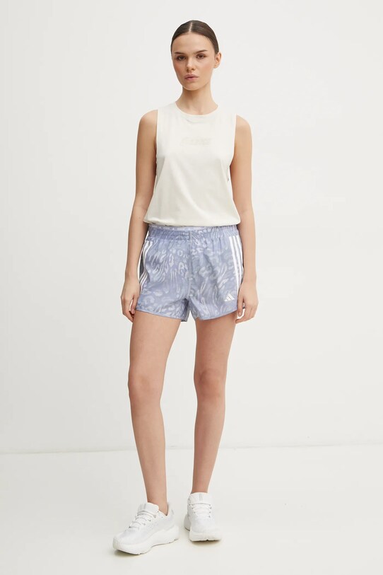 Asics top treningowy Logo 2032C942 beżowy SS25