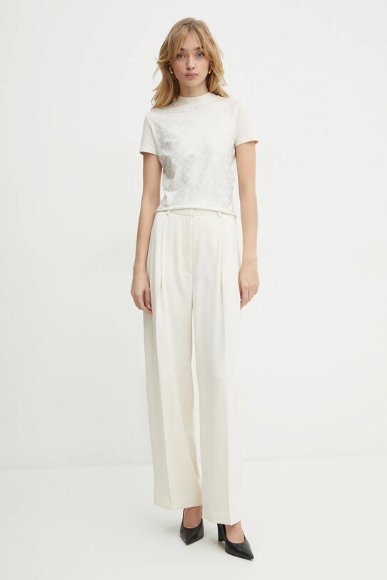 Tričko Guess W5RI15.J1314 béžová SS25