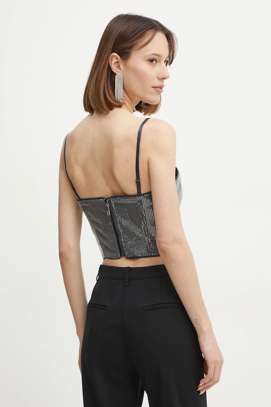 Oblečenie Top Guess CASSIA W5RH0G.WGX40 sivá