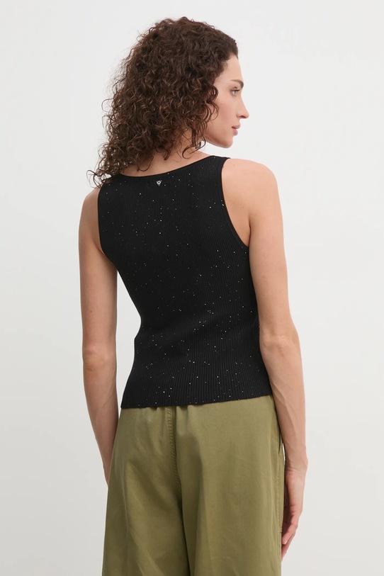 Odzież Guess top EDEN W5RR18.Z34O0 czarny