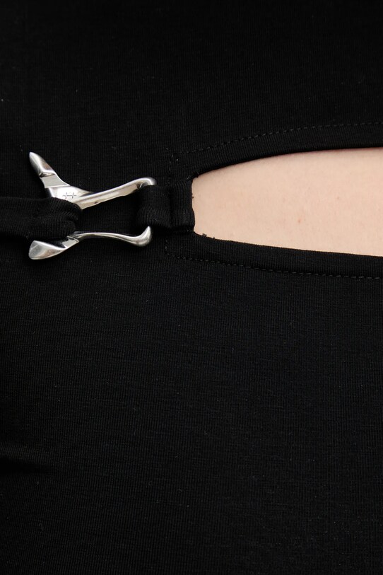 Heliot Emil t-shirt SS25.W.13.078.BLK01 czarny