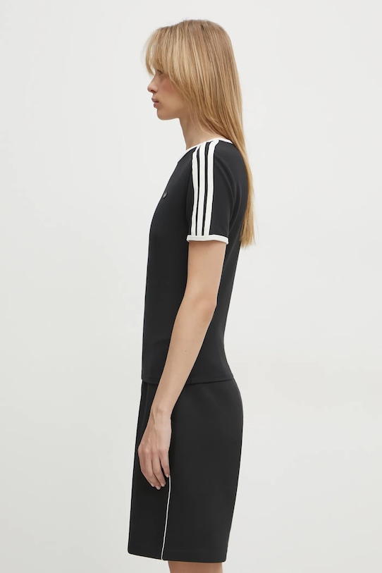 adidas Originals t-shirt 3-Stripes Cali Tee JD5468 black SS25