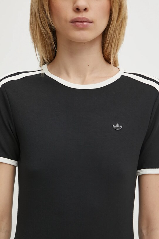 Tričko adidas Originals 3-Stripes Cali Tee čierna JD5468