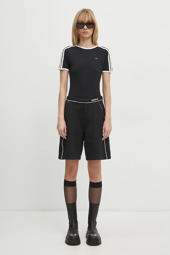 adidas Originals t-shirt 3-Stripes Cali Tee JD5468 black