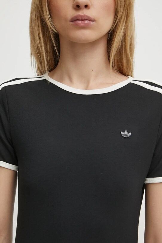 adidas Originals vestito Cali Tee Dress nero JD5474