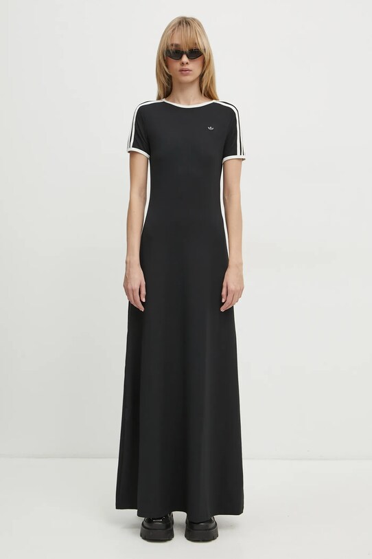 adidas Originals vestito Cali Tee Dress JD5474 nero