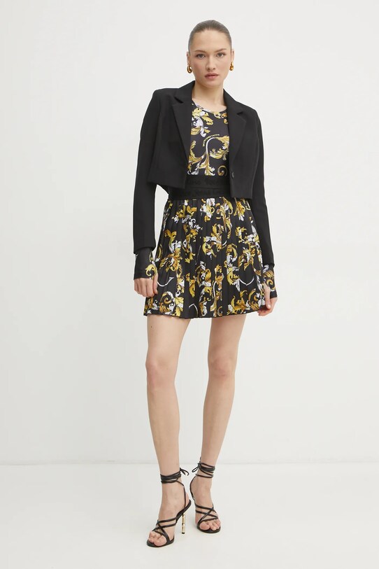 Лонгслів Versace Jeans Couture 78HAH218.JS470 чорний SS25