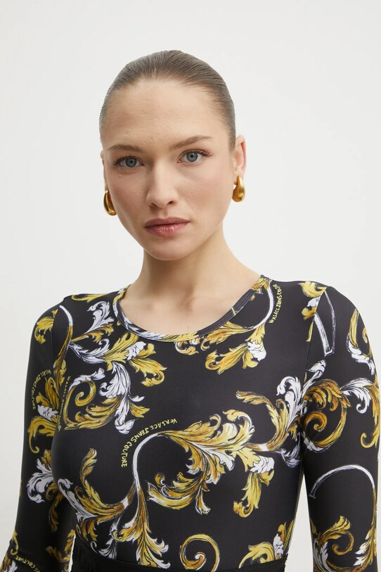Лонгслів Versace Jeans Couture чорний 78HAH218.JS470