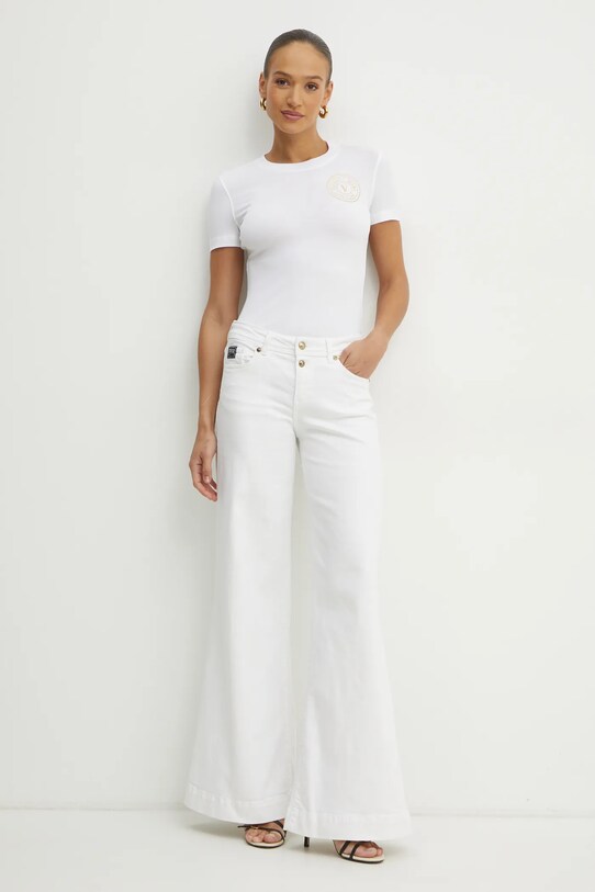 Футболка Versace Jeans Couture 78HAHT00.CJ03T белый SS25
