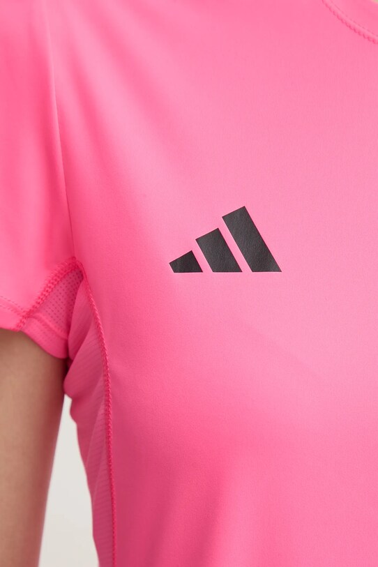 adidas Performance tricou de alergare Adizero Essentials JF3497 roz