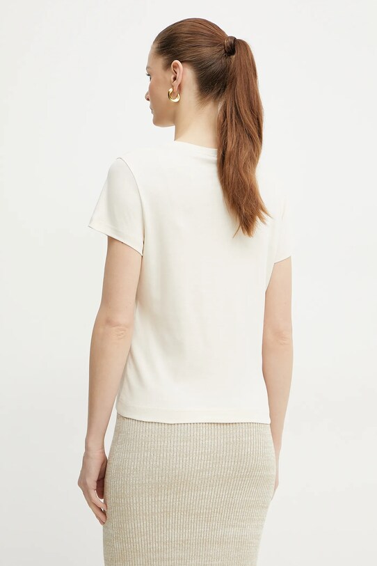 Îmbrăcăminte Marella tricou din bumbac LANGUE 2513971025 bej