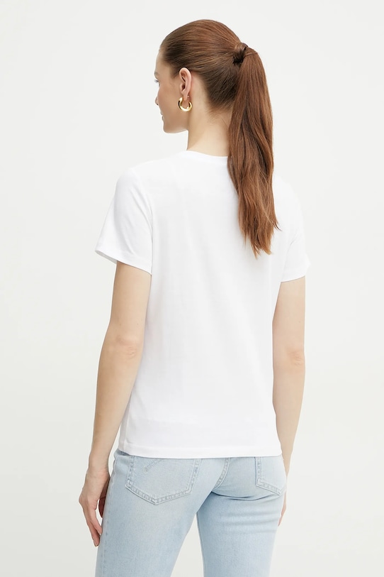Oblečení Bavlněné tričko Marella CAUCASO 2513971054 bílá
