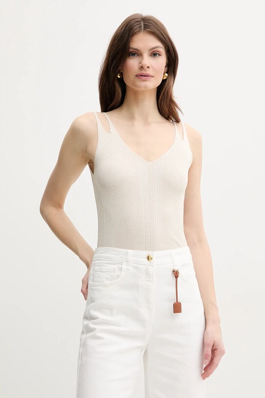 Marella top Emme by Marella pozostałe beżowy 2515361091