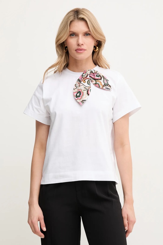 Tričko Marella Emme by Marella nášivka biela 2515971022