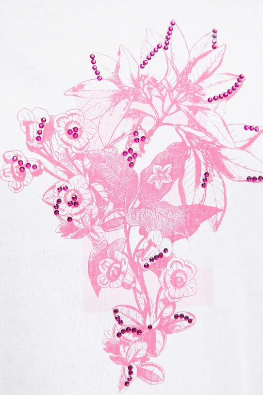 Βαμβακερό μπλουζάκι Marella Emme by Marella 2515971042 λευκό