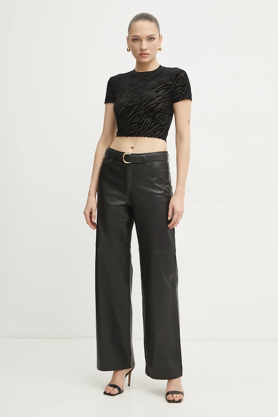 Tričko Versace Jeans Couture 78HAH602.J0191 čierna SS25