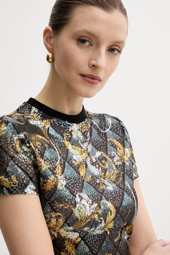 Футболка Versace Jeans Couture чёрный 78HAH602.JS443