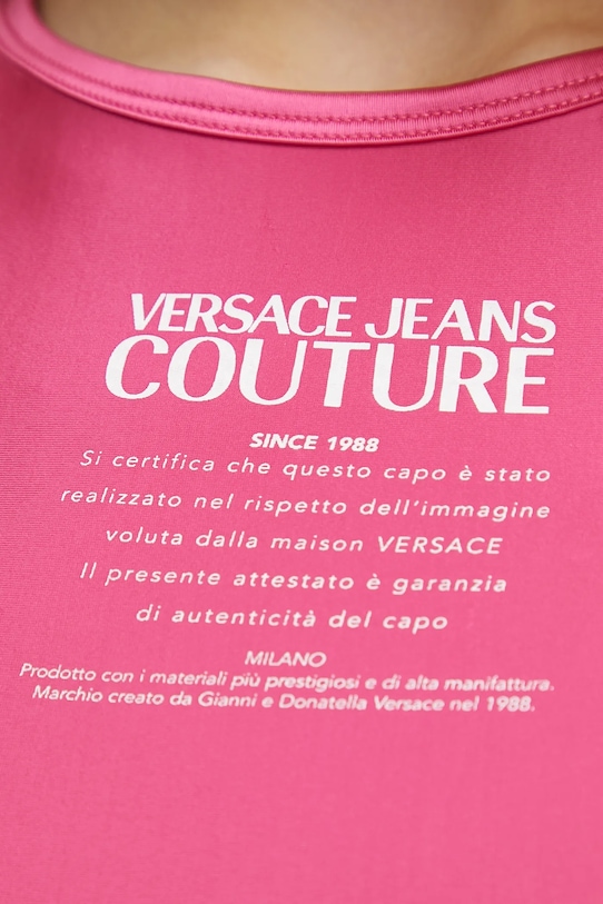 Футболка Versace Jeans Couture 78HAH6A2.J0223 рожевий