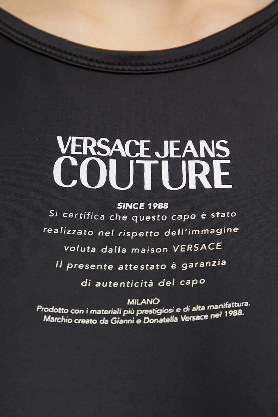 Versace Jeans Couture t-shirt 78HAH6A2.J0223 czarny