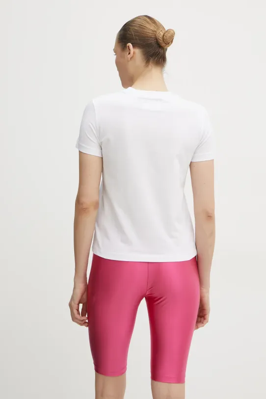 Odjeća Pamučna majica Versace Jeans Couture 78HAHC03.CJ01C bijela